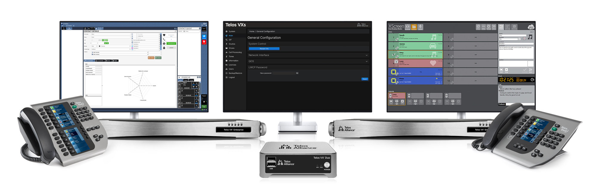 Telos VX Broadcast VoIP Phone Systems | Telos Alliance